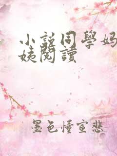 小说同学妈妈张姨阅读