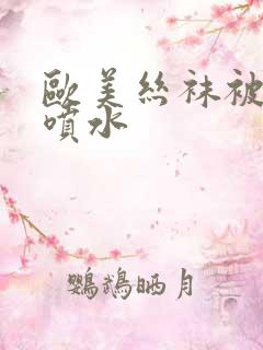 欧美丝袜被爆操喷水