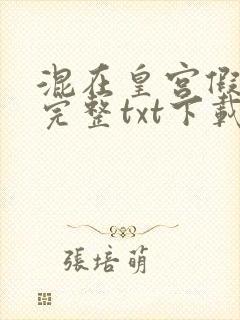 混在皇宫假太监完整txt下载