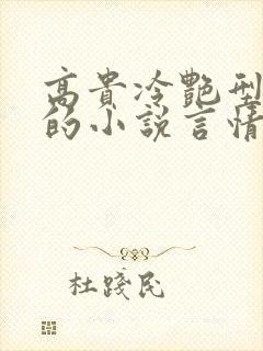 高贵冷艳型女主的小说言情