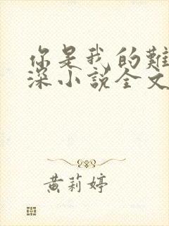 你是我的难得情深小说全文免费阅读