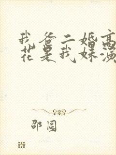 我爸二婚高冷校花是我妹演员表