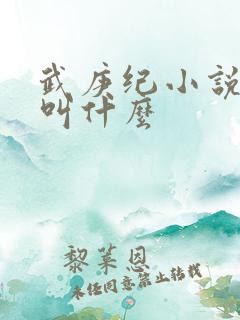 武庚纪小说原著叫什么