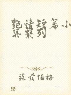 艳情短篇小说合集系列