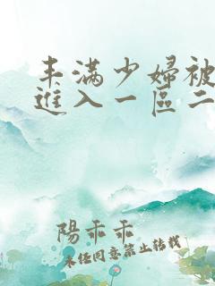 丰满少妇被猛烈进入一区二区