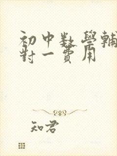 初中数学辅导一对一费用