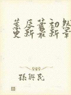 叶辰萧初然刚刚更新最新章节列表