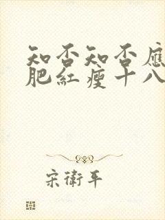 知否知否应是绿肥红瘦十八集