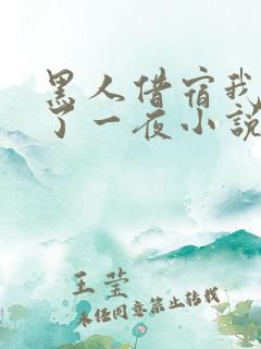 黑人借宿我被躁了一夜小说