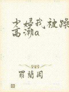 少妇我被躁爽到高潮a