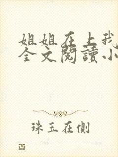 姐姐在上我在下全文阅读小说