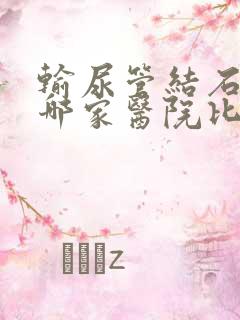 输尿管结石治疗哪家医院比较好