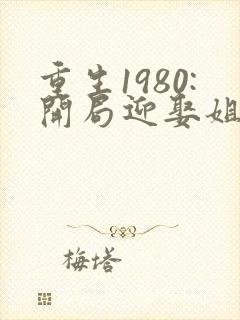 重生1980:开局迎娶姐姐闺蜜李毅唐雪