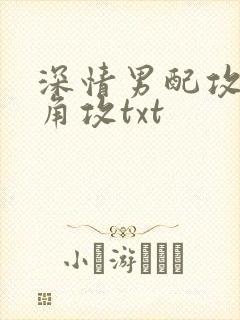 深情男配攻了主角攻txt