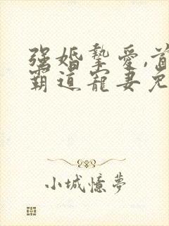 强婚挚爱,首长霸道宠妻免费阅读全文