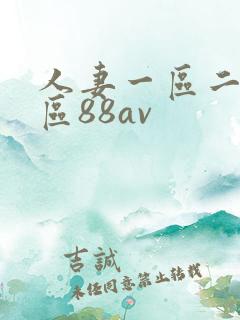 人妻一区二区三区88av
