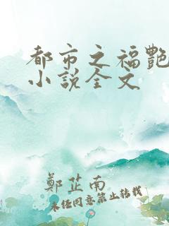 都市之福艳后宫小说全文