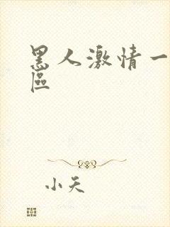 黑人激情一区二区