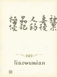 极品人妻被黑人侵犯的后果