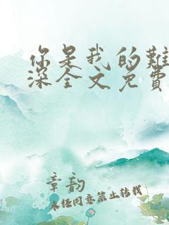 你是我的难得情深全文免费阅读