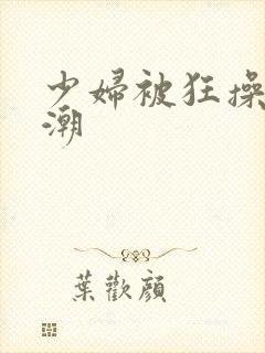 少妇被狂操到高潮