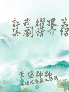 许我耀眼第31集剧情介绍