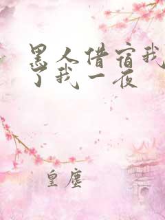 黑人借宿我被躁了我一夜