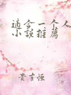 适合一个人看的小说推荐