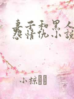 妻子和黑人的恩怨情仇小说