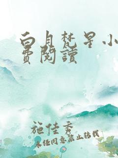 白月梵星小说免费阅读