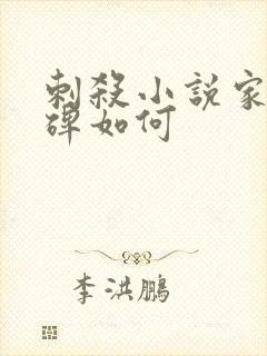 刺杀小说家2口碑如何