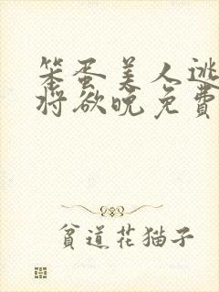 笨蛋美人逃婚后将欲晚免费阅读