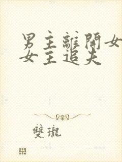 男主离开女主,女主追夫