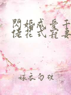 闪婚成爱千亿大佬花式宠妻99式免费阅读