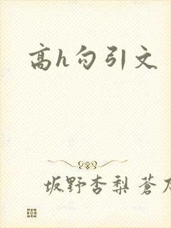 高h勾引文