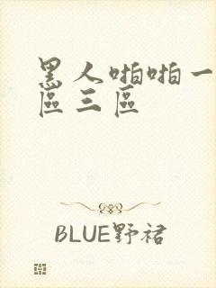 黑人啪啪一区二区三区