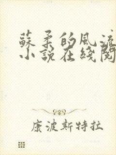 苏柔的风流人生小说在线阅读全文免费