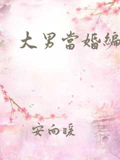 大男当婚编剧