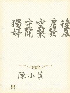 独守空房后与姜婷关系发展