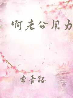 啊老公用力好爽