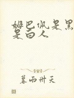 姆巴佩是黑人还是白人