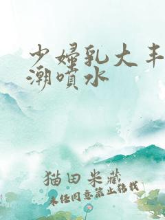 少妇乳大丰满高潮喷水