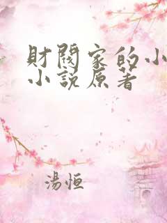 财阀家的小儿子小说原著
