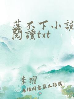 落不下小说全文阅读txt