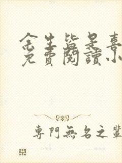 余生皆是喜欢你免费阅读小说全文