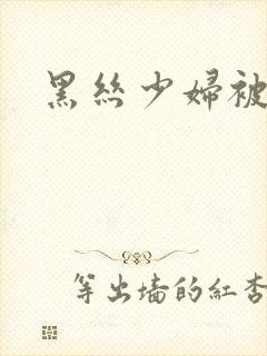 黑丝少妇被狂操