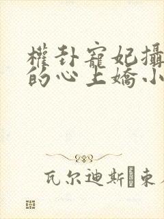 权卦宠妃摄政王的心上娇小说免费阅读