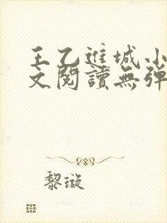 王乙进城小说全文阅读无弹窗