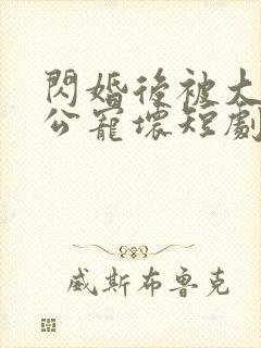 闪婚后被大佬老公宠坏短剧免费全集