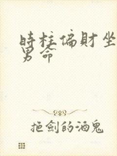 时柱偏财坐偏印男命